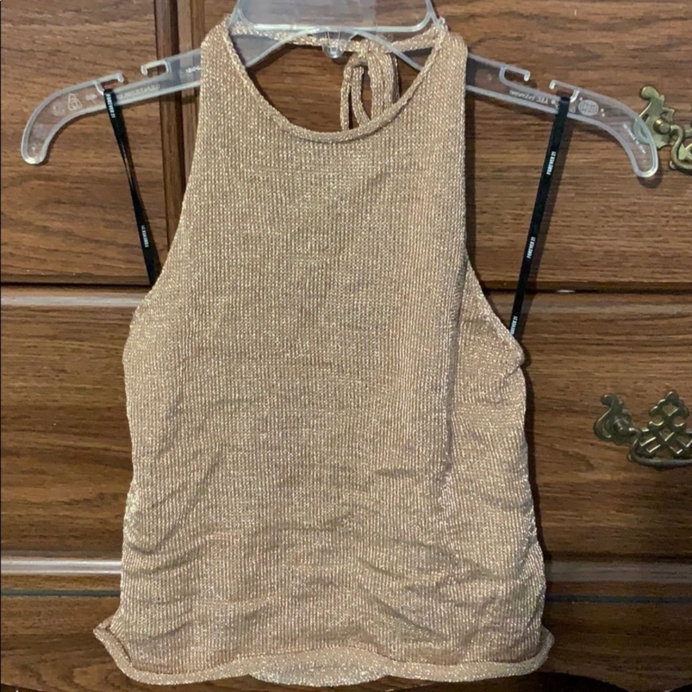 Rose Gold Going out Top